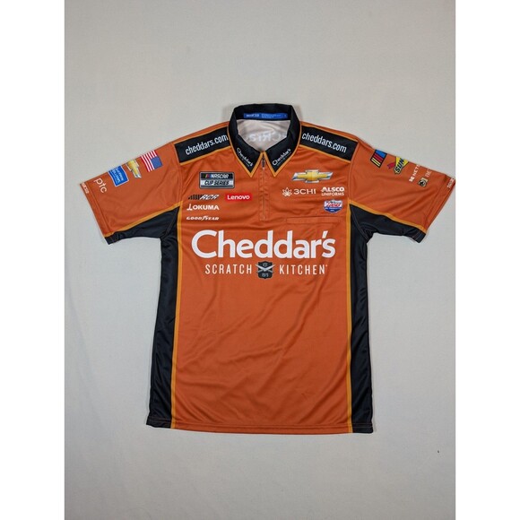 2023 Kyle Busch Cheddar's Kitchen Nascar Pit Crew Shirt RCR Chevy SPARCO Small - Picture 2 of 8